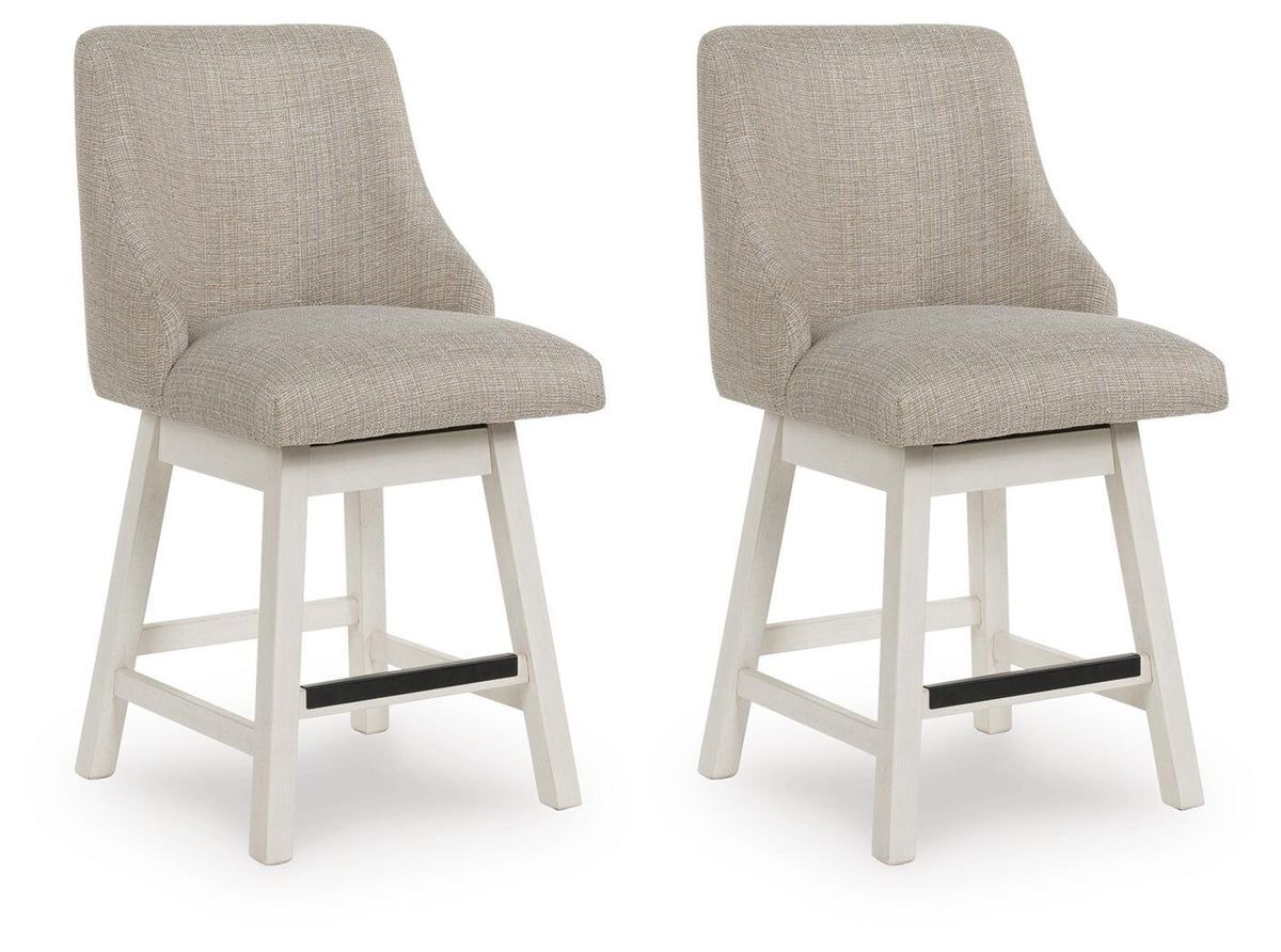 Robbinsdale Counter Height Barstool (Set of 2) (D642-SI)