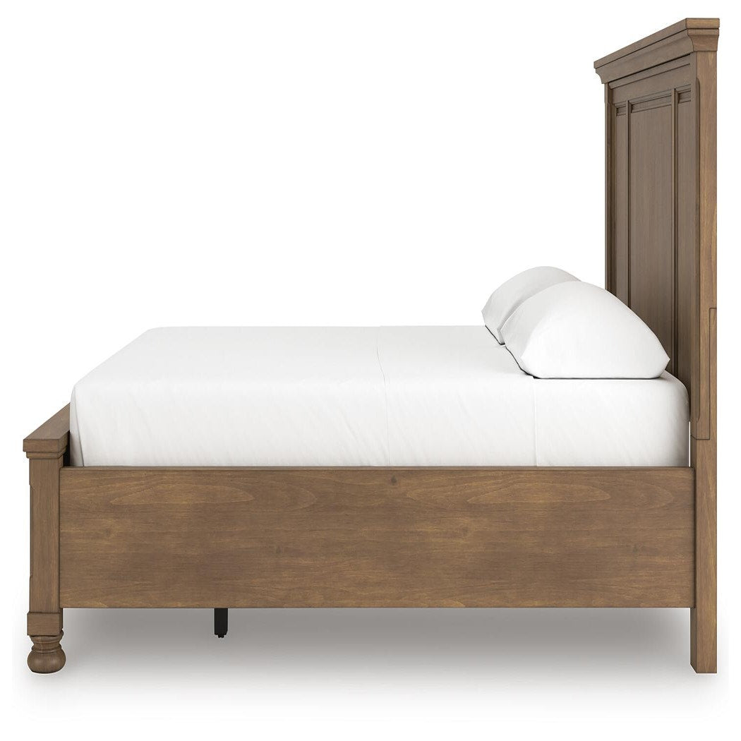 Feddinger California King Panel Storage Bed, Dresser and Nightstand (PCB779-SI) - Image 15