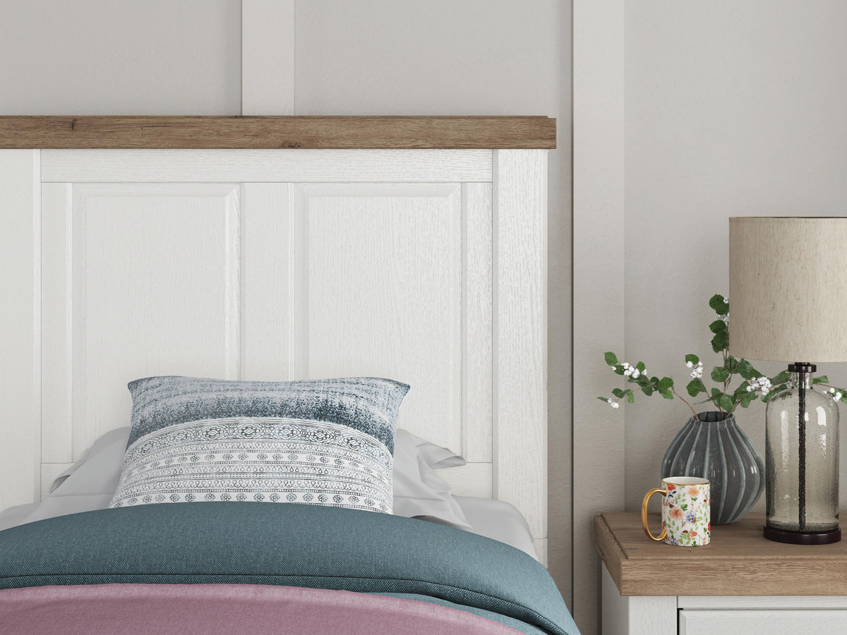 Savonport Twin Panel Bed with Storage (Youth) - White/Brown  (B4615-SI) - Image 10