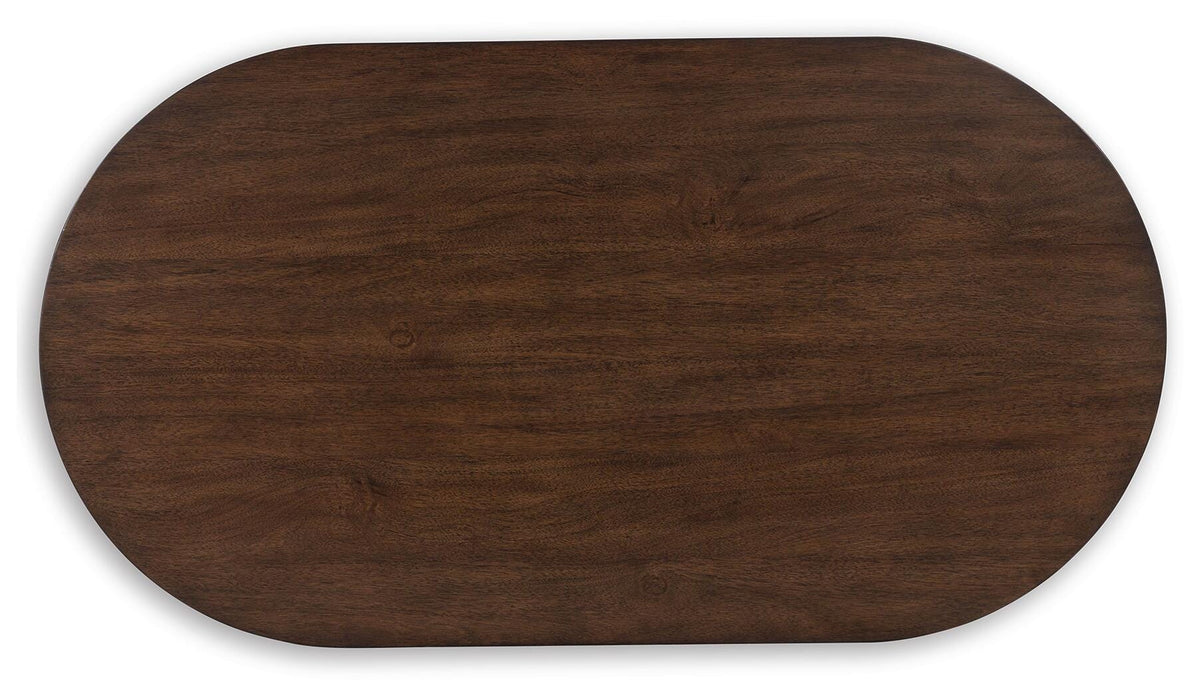 Korestone Coffee Table - Dark Brown  (T689-SI) - Image 5