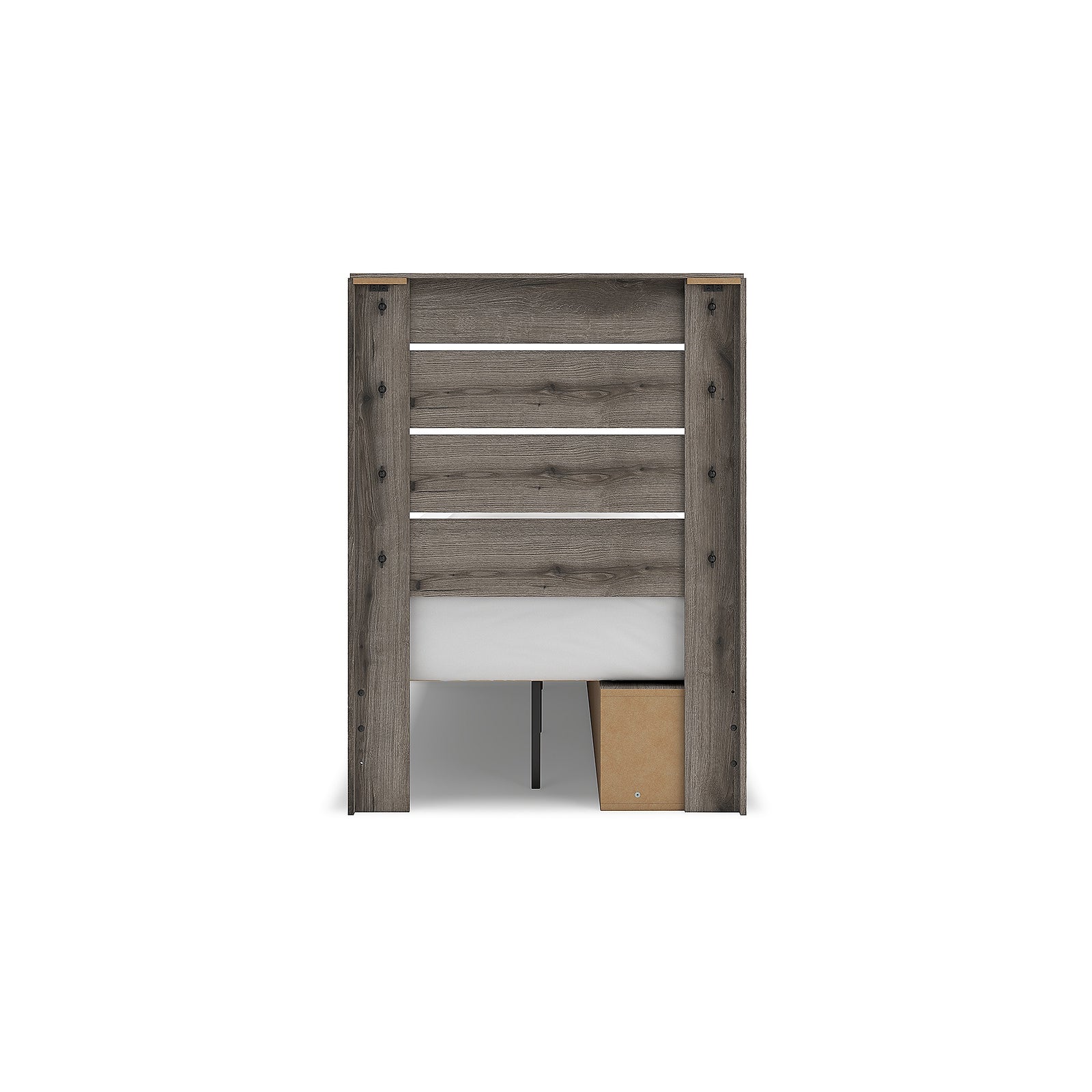 Graystorm Twin Panel Storage Bed (PCB2405-SI) - Image 6