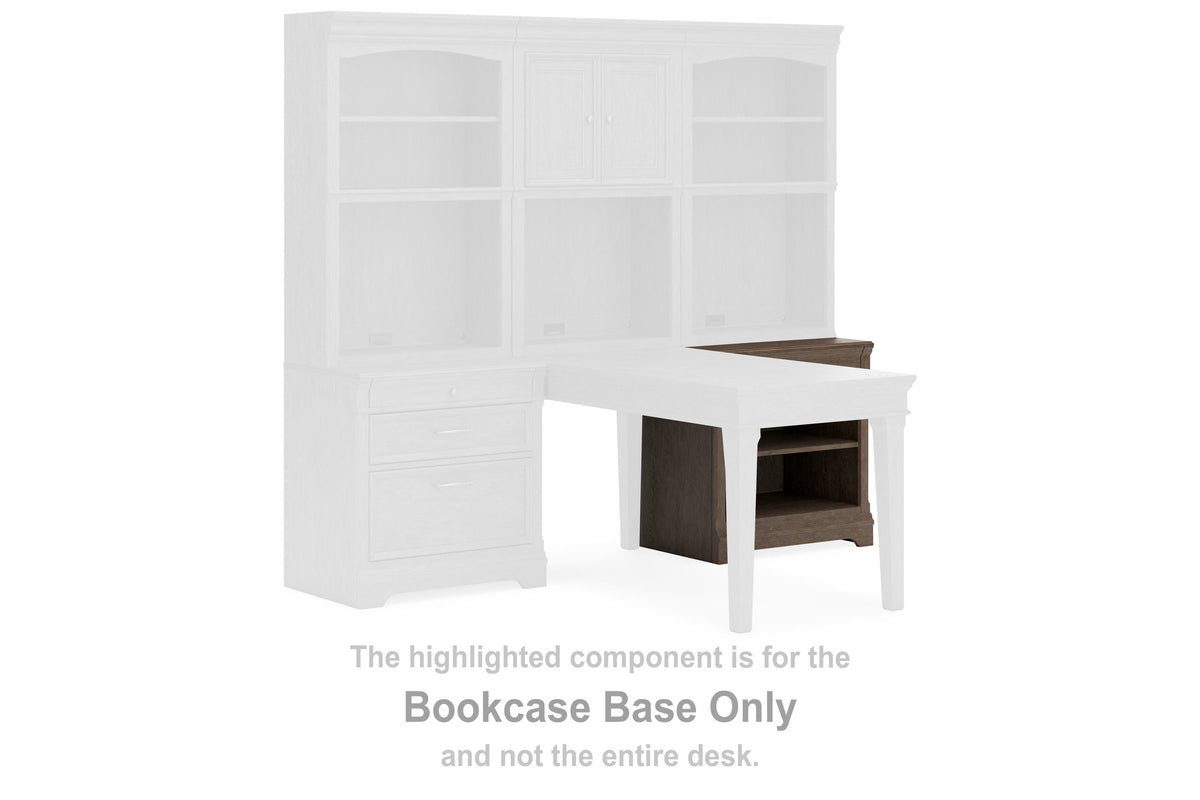 Janismore Bookcase Base (H776-SI)
