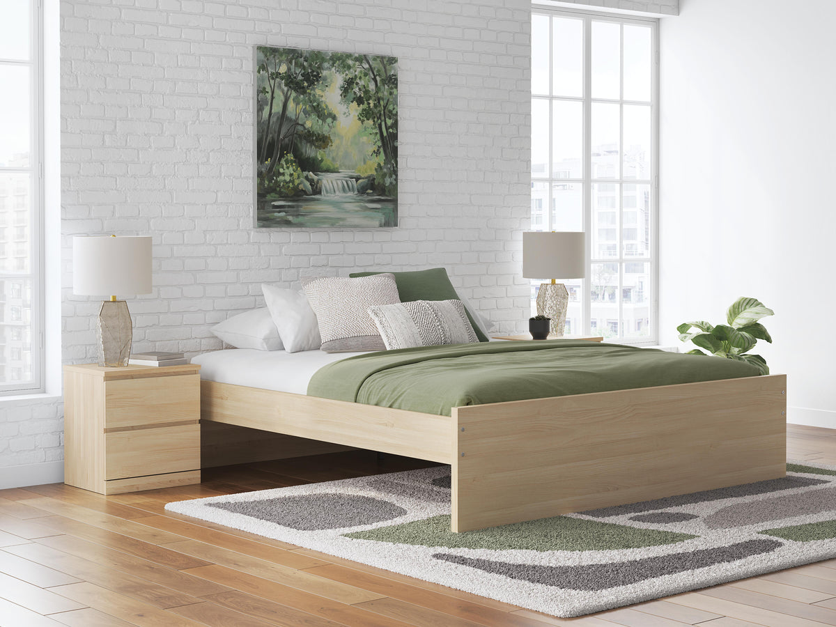 Onita Platform Bed - Natural  (EB9632-SI) - Image 8