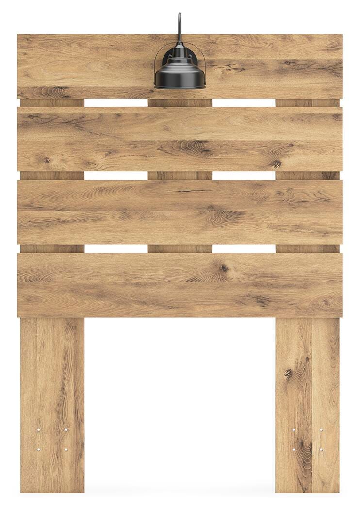 Larstin Panel Headboard - Tan Brown  (EB2712-SI) - Image 2