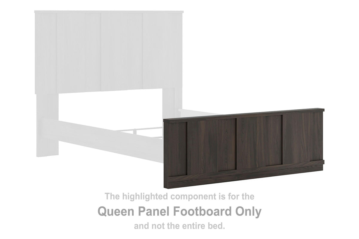 Shaehartin King Panel Footboard (PCB3167-SI)