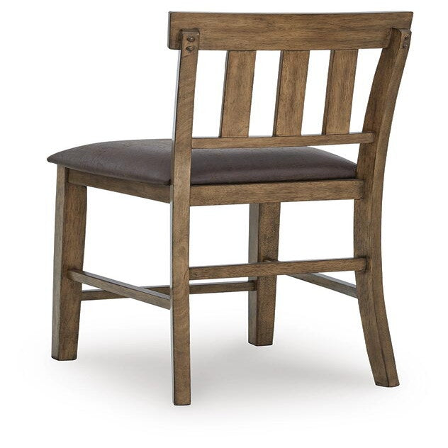 Urbinforte Counter Height Extension Dining Table, 4 Barstools and Bench (PCD592-SI) - Image 11