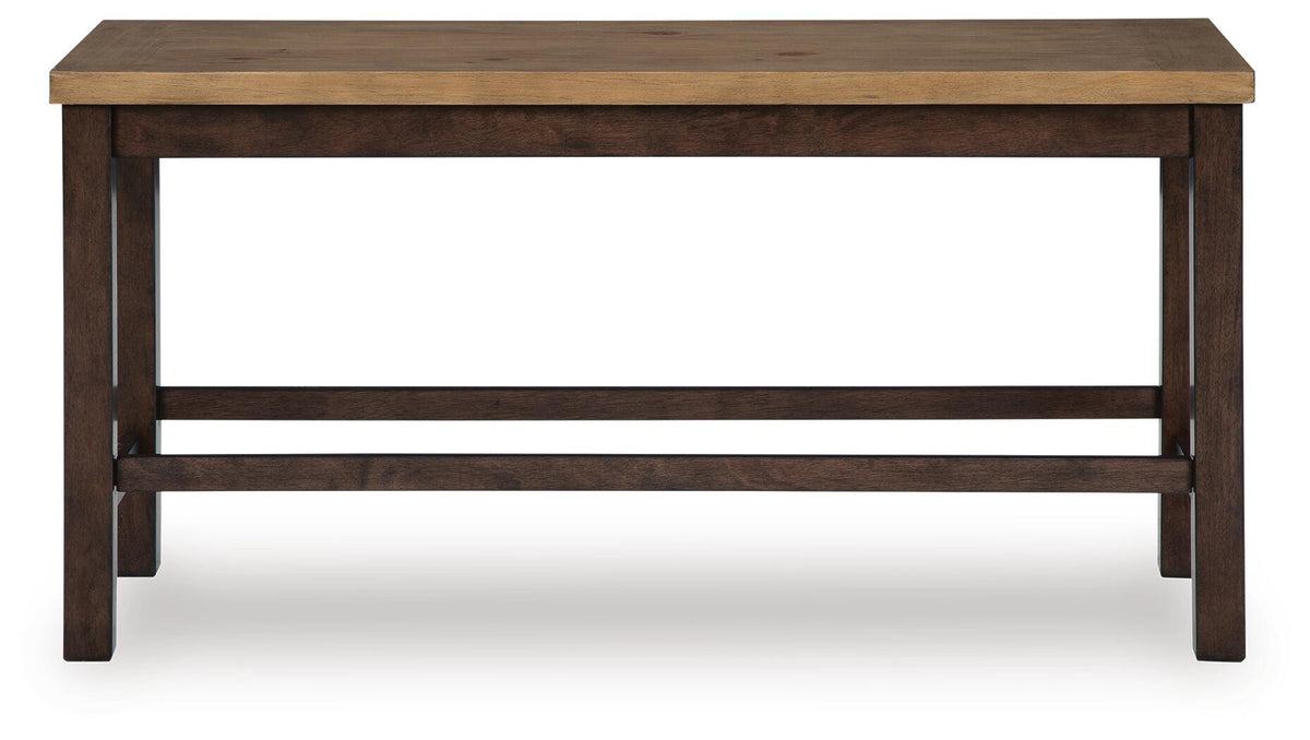 Rylandeen Counter Height Extension Dining Table 4 Barstools and Bench (PCD651-SI) - Image 11