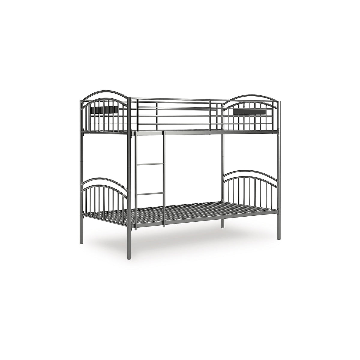 Lanceburg Twin over Twin Bunk Bed with Ladder (PCB400-SI) - Image 3