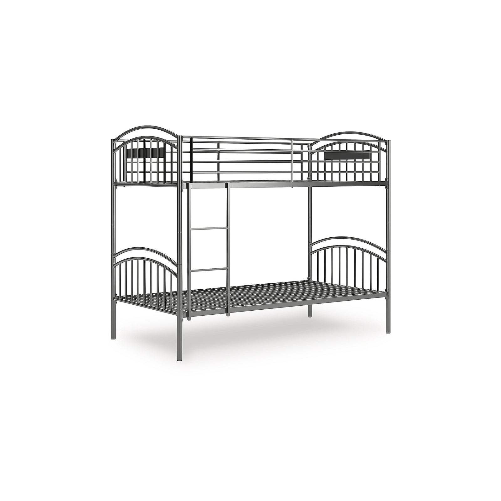 Lanceburg Twin over Twin Bunk Bed with Ladder (PCB400-SI) - Image 3