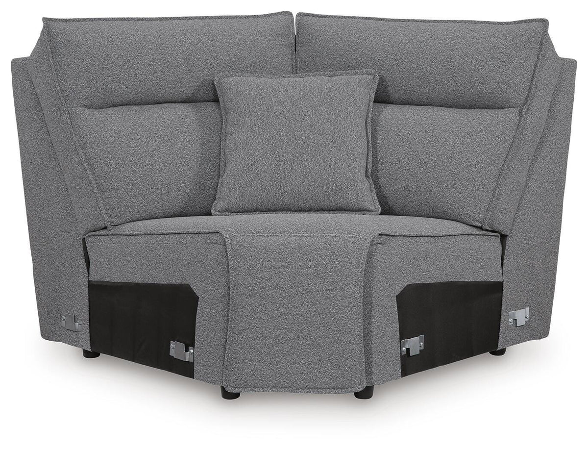 Modmax II 7-Piece Power Reclining Sectional with Audio Consoles (65906-SI) - Image 13