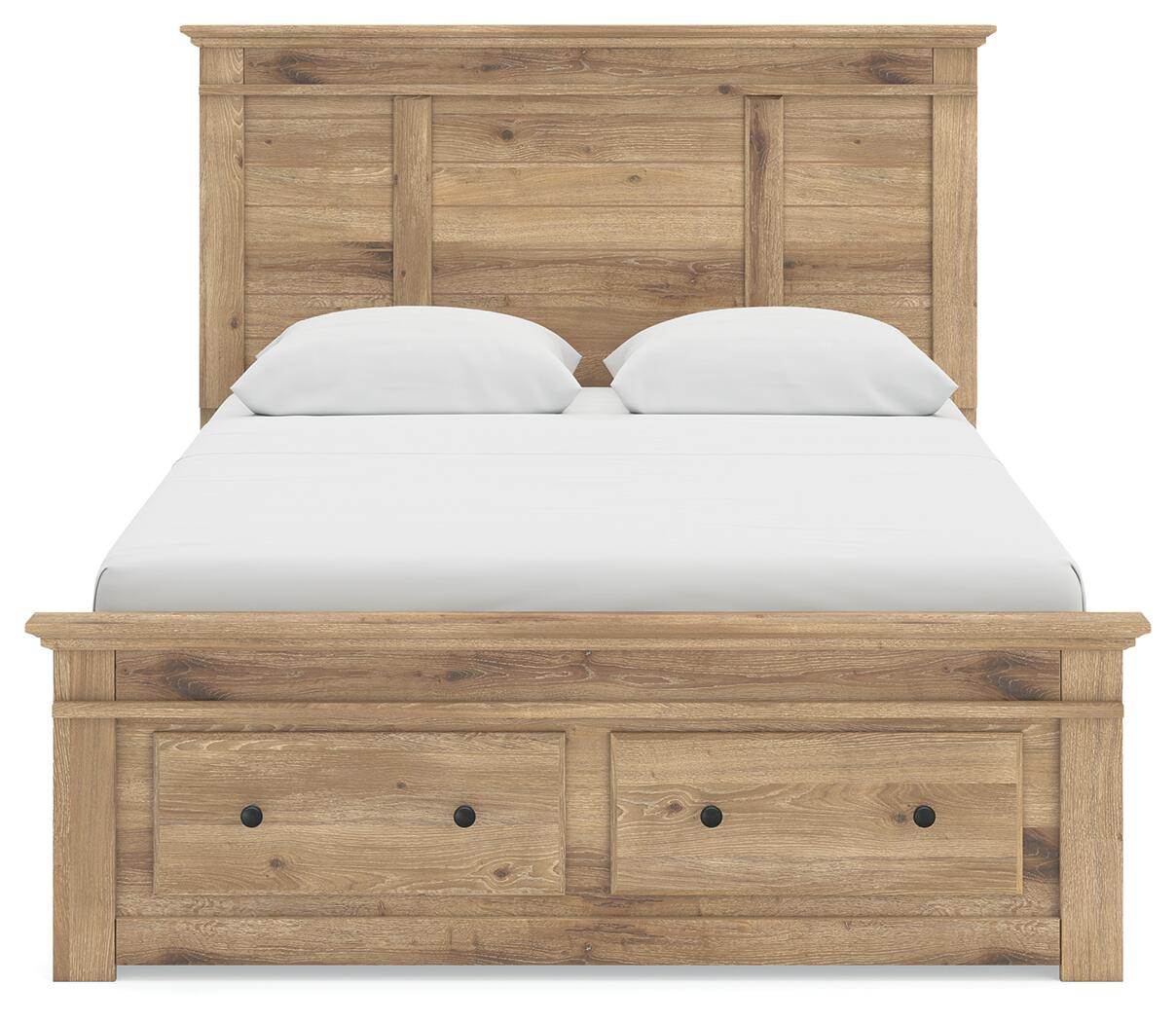 Makidern Queen Panel Storage Bed (PCB1170-SI) - Image 6