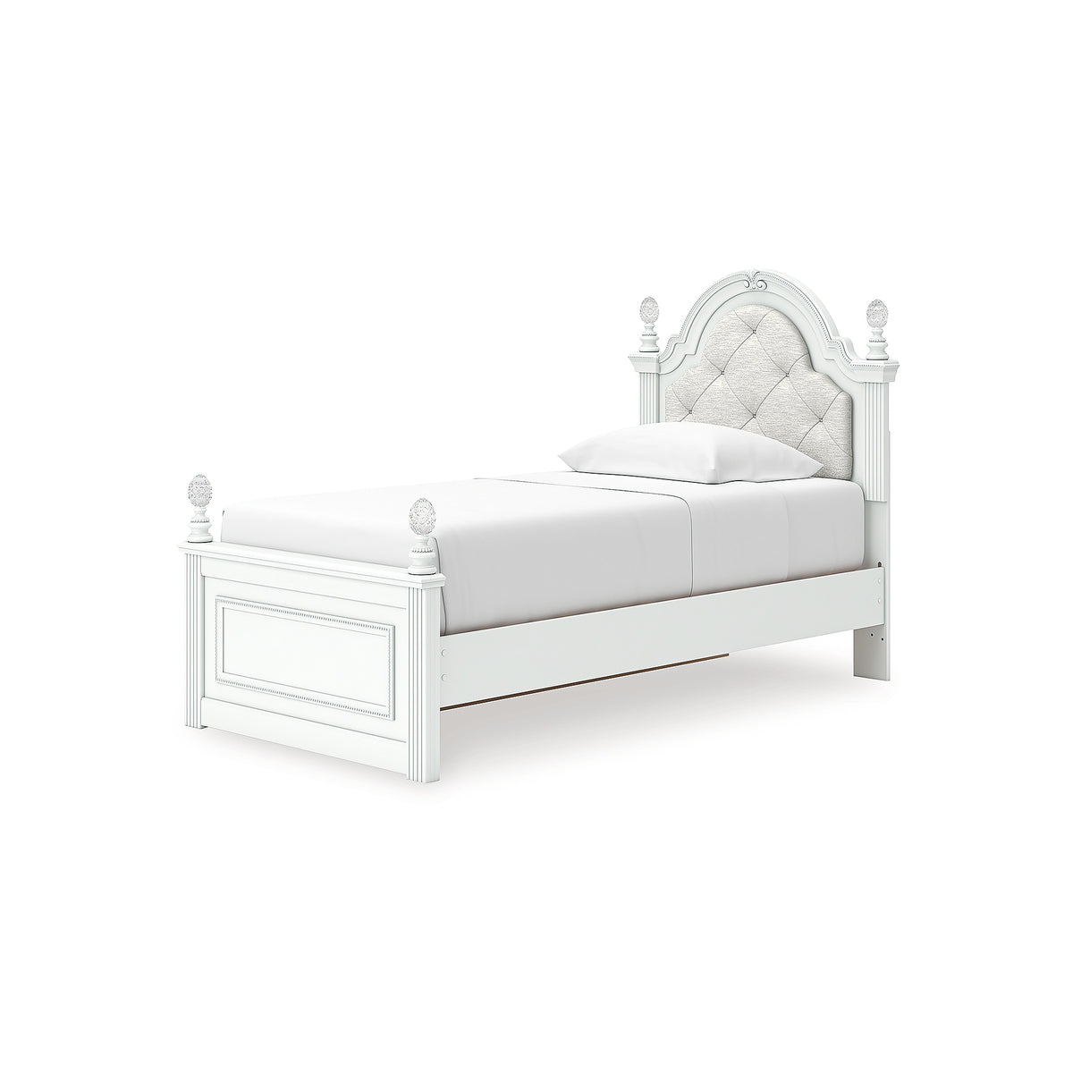 Kozlani Twin Upholstered Panel Storage Bed (PCB1819-SI) - Image 5