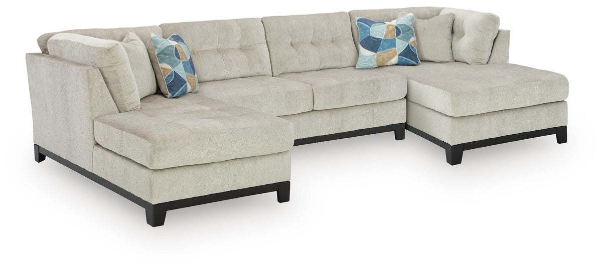 Maxon Place 3-Piece Sectional with Chaise (33004-SI)