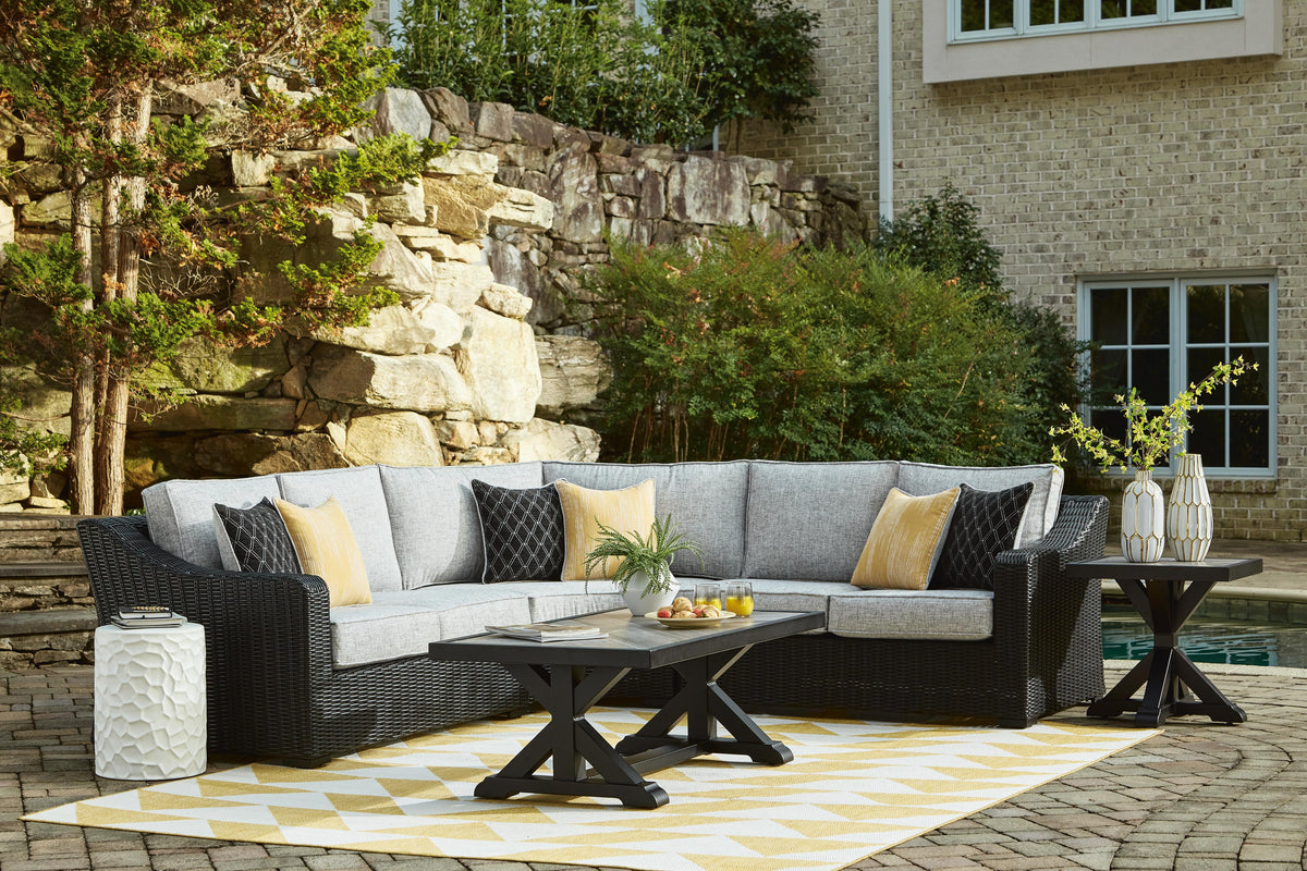 Beachcroft 3-Piece Outdoor Sectional (P792-SI) - Image 3