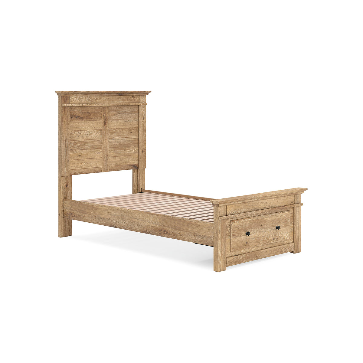 Makidern Twin Panel Storage Bed (PCB1170-SI) - Image 2