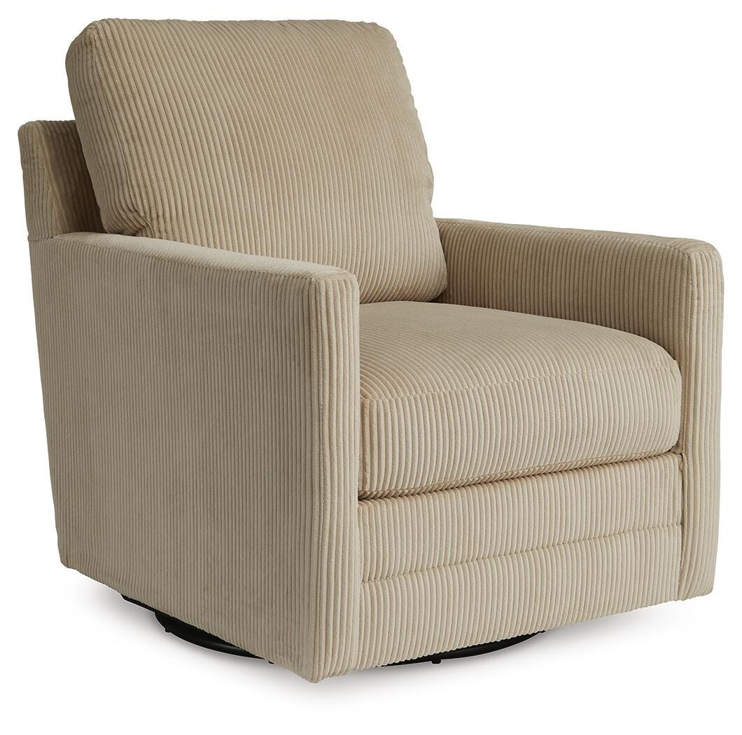 Icaman Swivel Accent Chair (A3000728-SI)