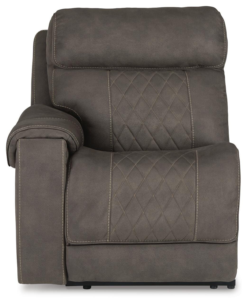 Hoopster Left-Arm Facing Power Recliner (23703-SI) - Image 4