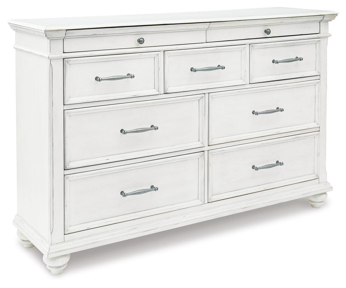 Kanwyn Panel Bed and Dresser (B777-SI) - Image 3
