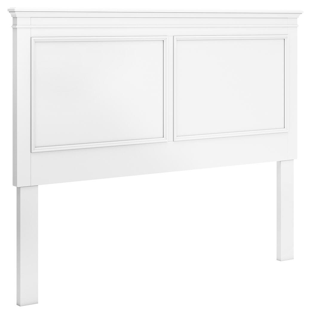 Fortman Panel Headboard - White  (B680-SI)