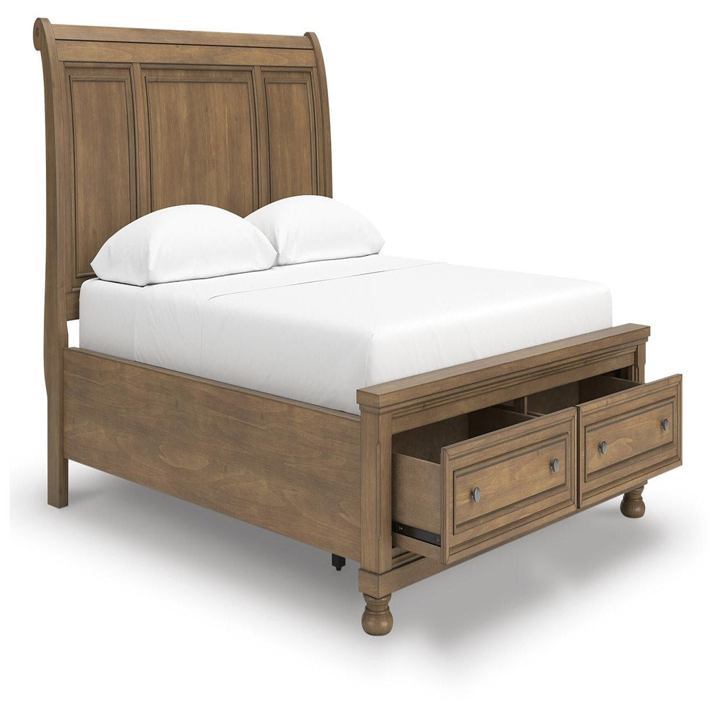 Feddinger California King Storage Sleigh Bed (PCB779-SI) - Image 3