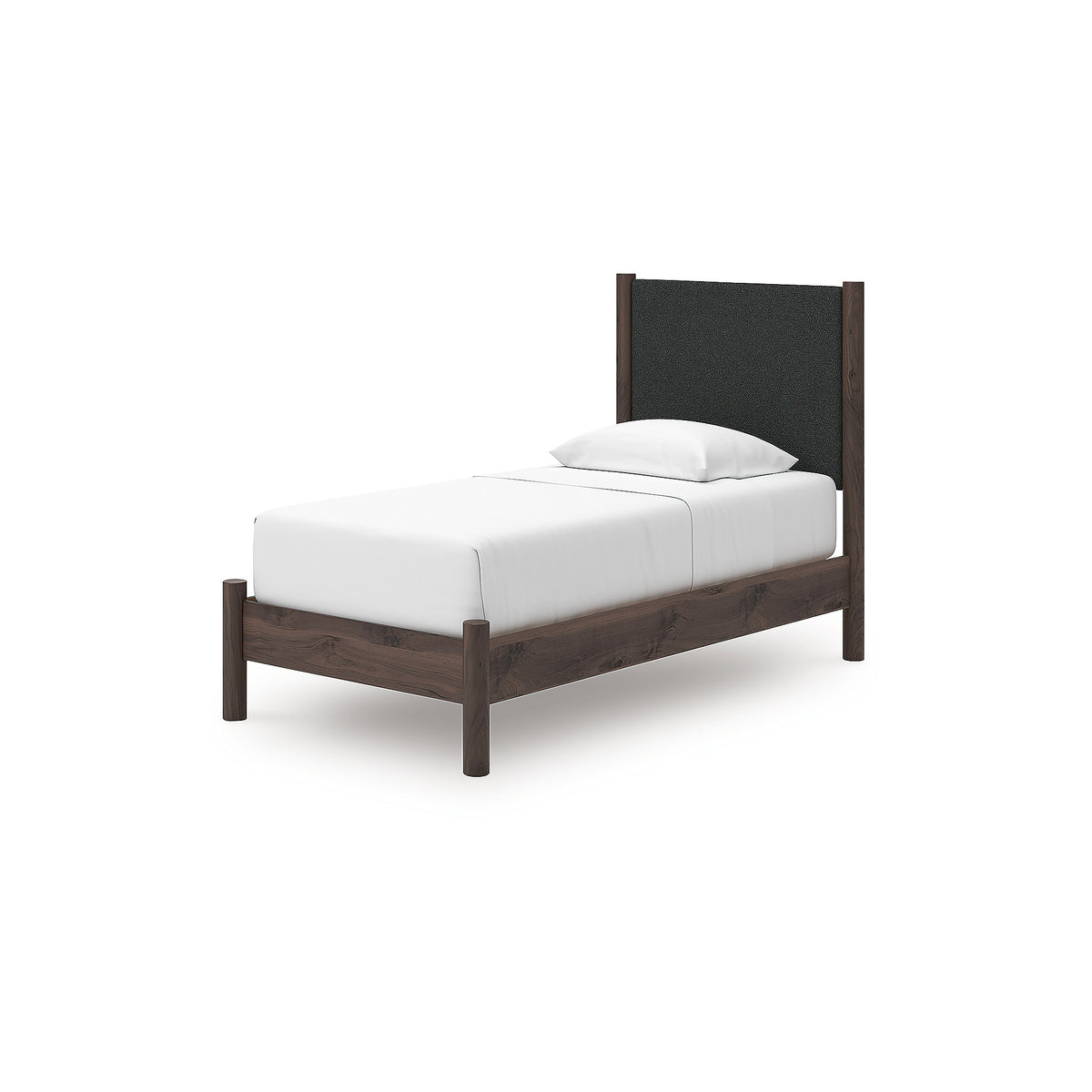 Pamytta Twin Upholstered Panel Platform Bed (PCB2614-SI) - Image 4