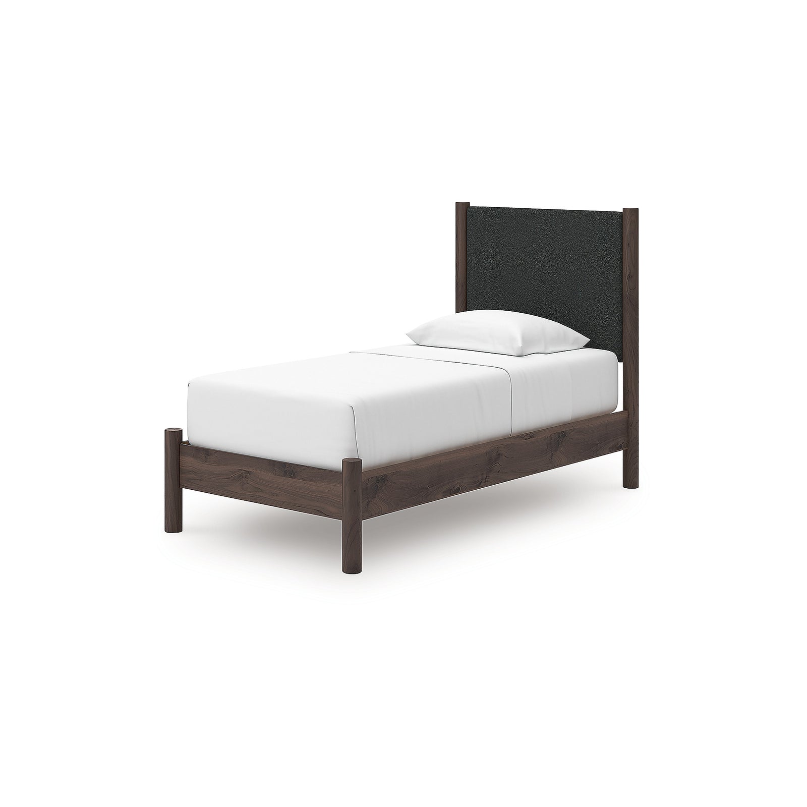 Pamytta Twin Upholstered Panel Platform Bed (PCB2614-SI) - Image 4