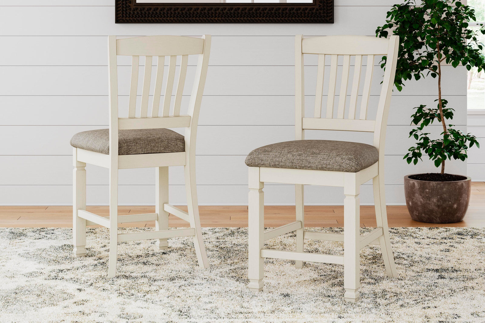 Bolanburg Counter Height Dining Table and 6 Barstools with Server (D647-SI) - Image 21