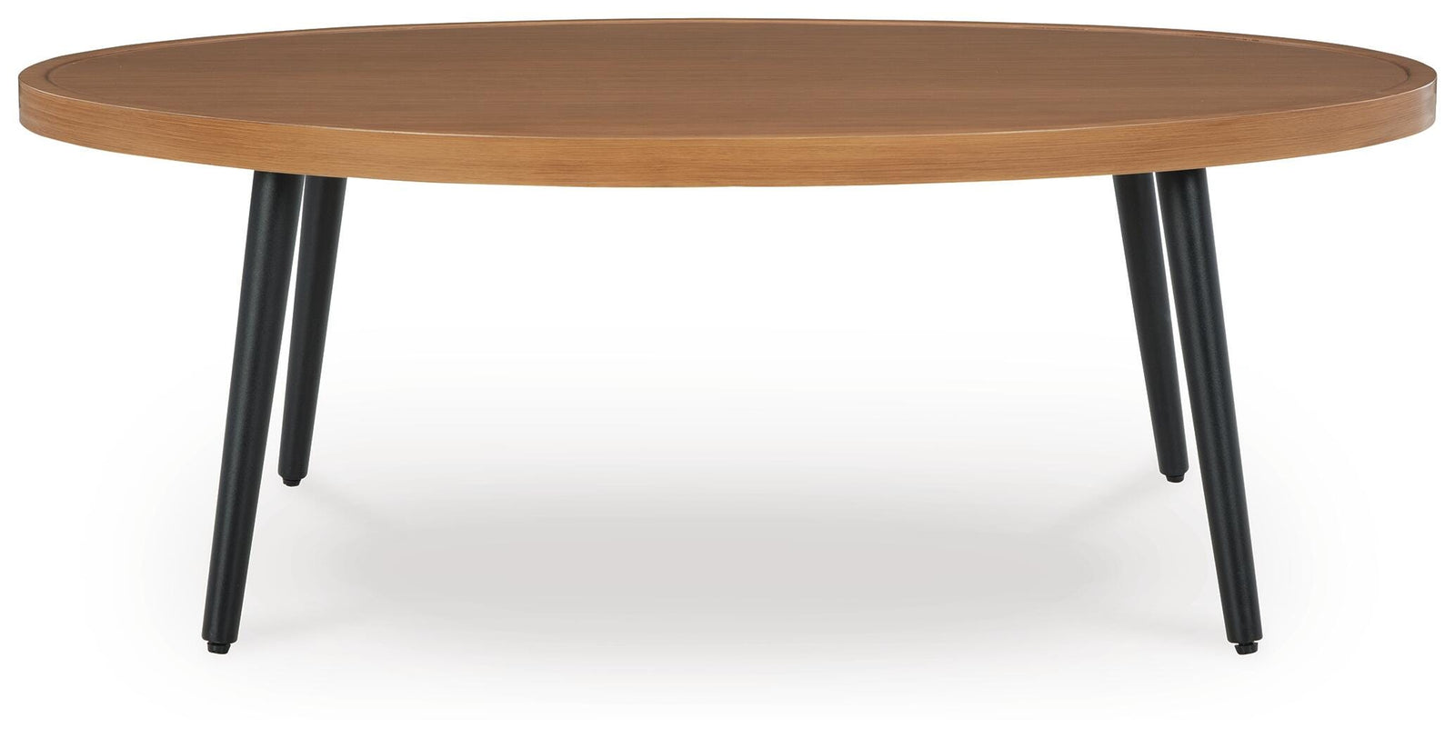 Horizon Hall Outdoor Sofa, 2 Lounge Chairs, Ottoman and Coffee Table (P572-SI) - Image 3