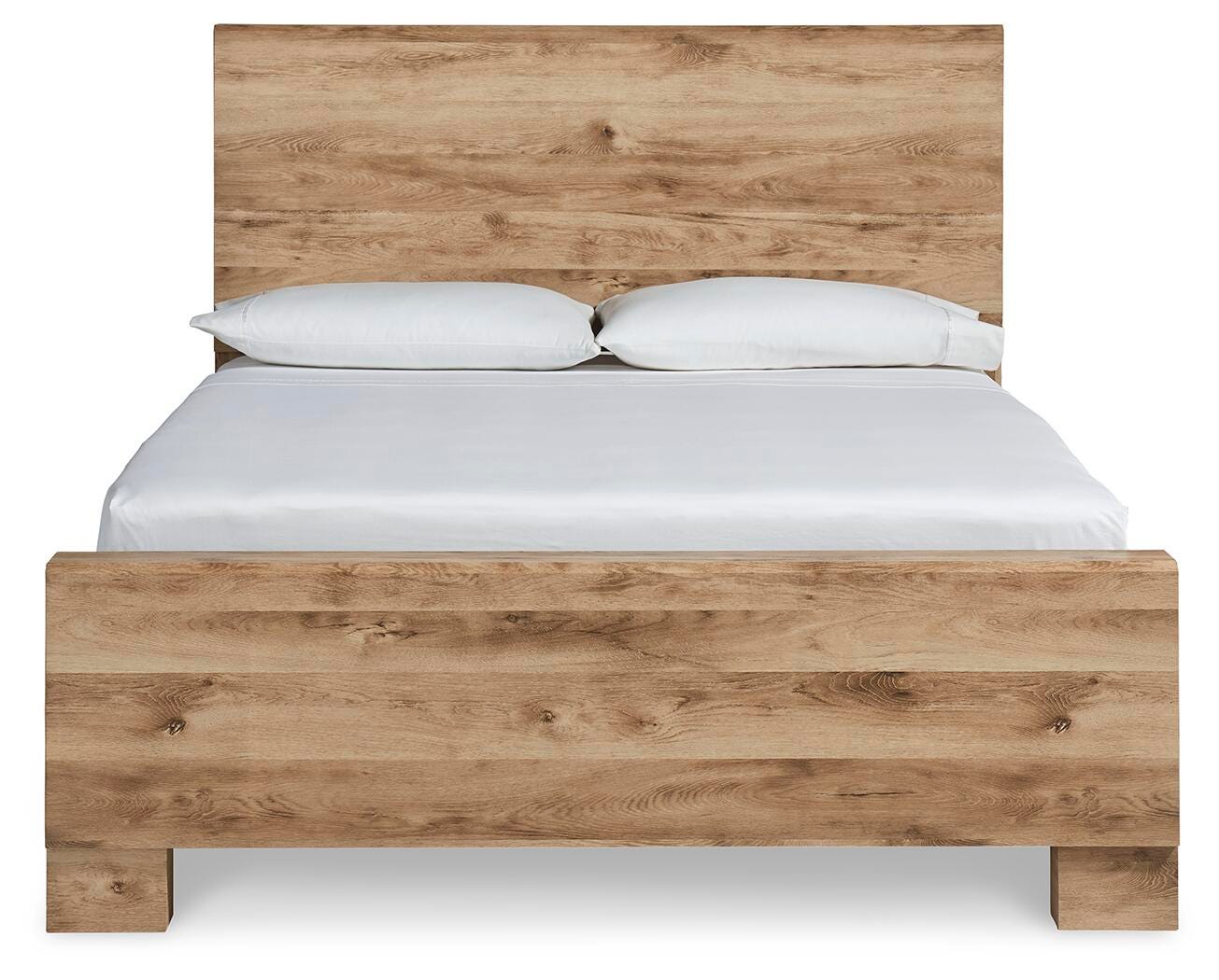 Hyanna Panel Bed and Nightstand (B1050-SI) - Image 2