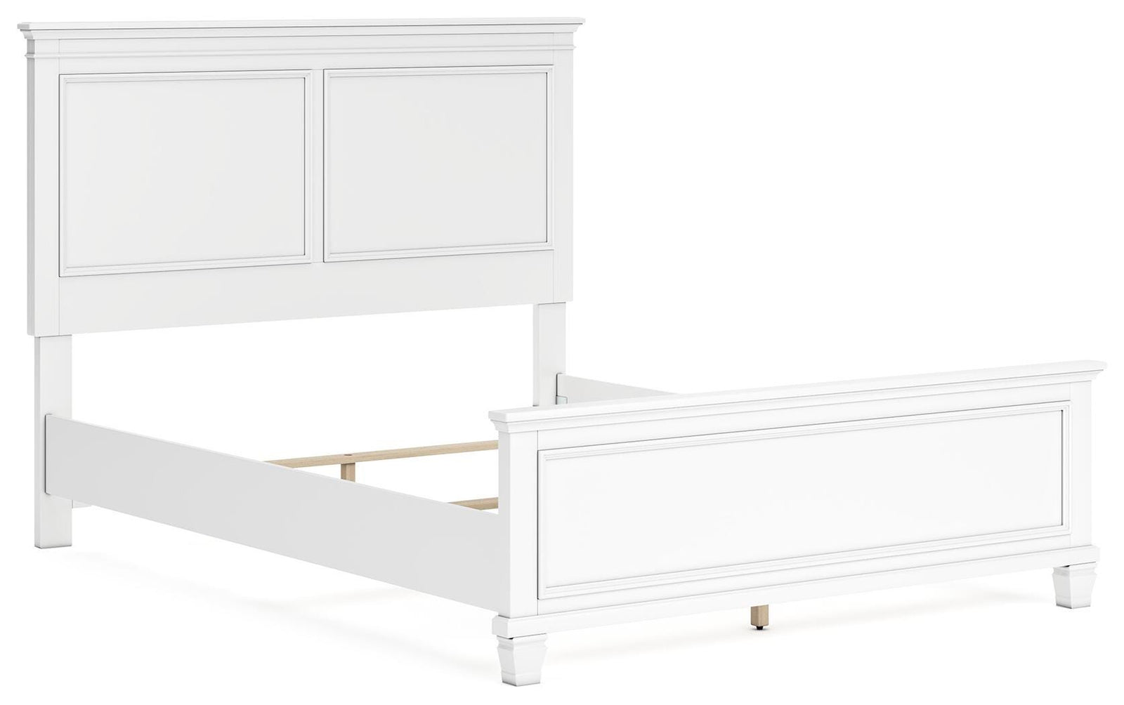 Fortman Panel Bed - White  (B680-SI) - Image 2