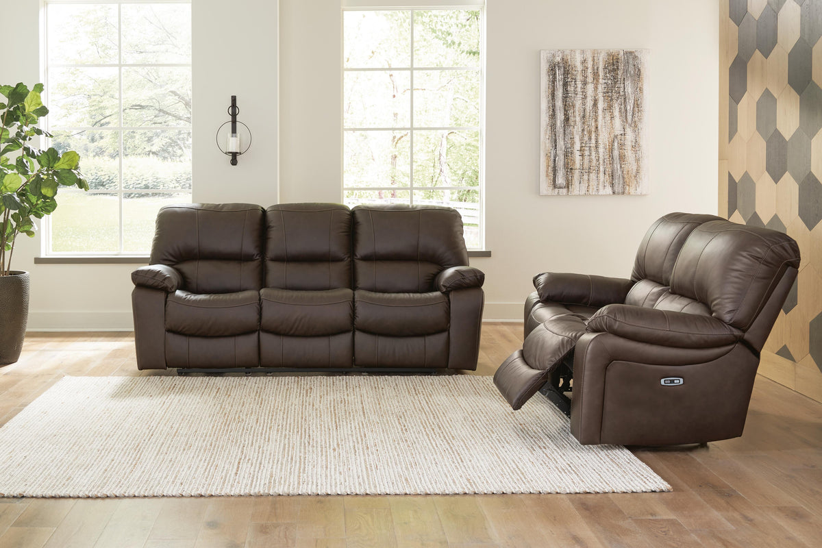 Leesworth Power Reclining Sofa and Loveseat (U43808-SI) - Image 6