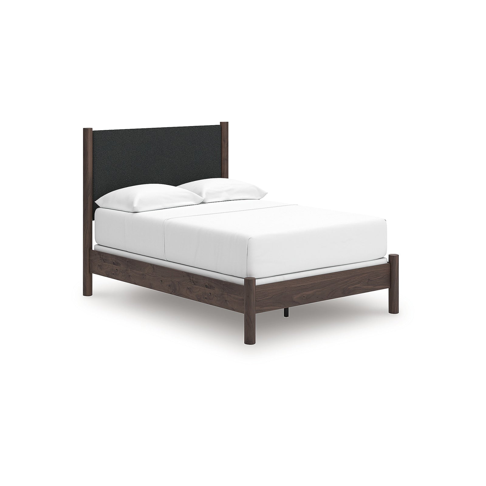 Pamytta Full Upholstered Panel Bed, Dresser and Mirror (PCB2614-SI) - Image 10