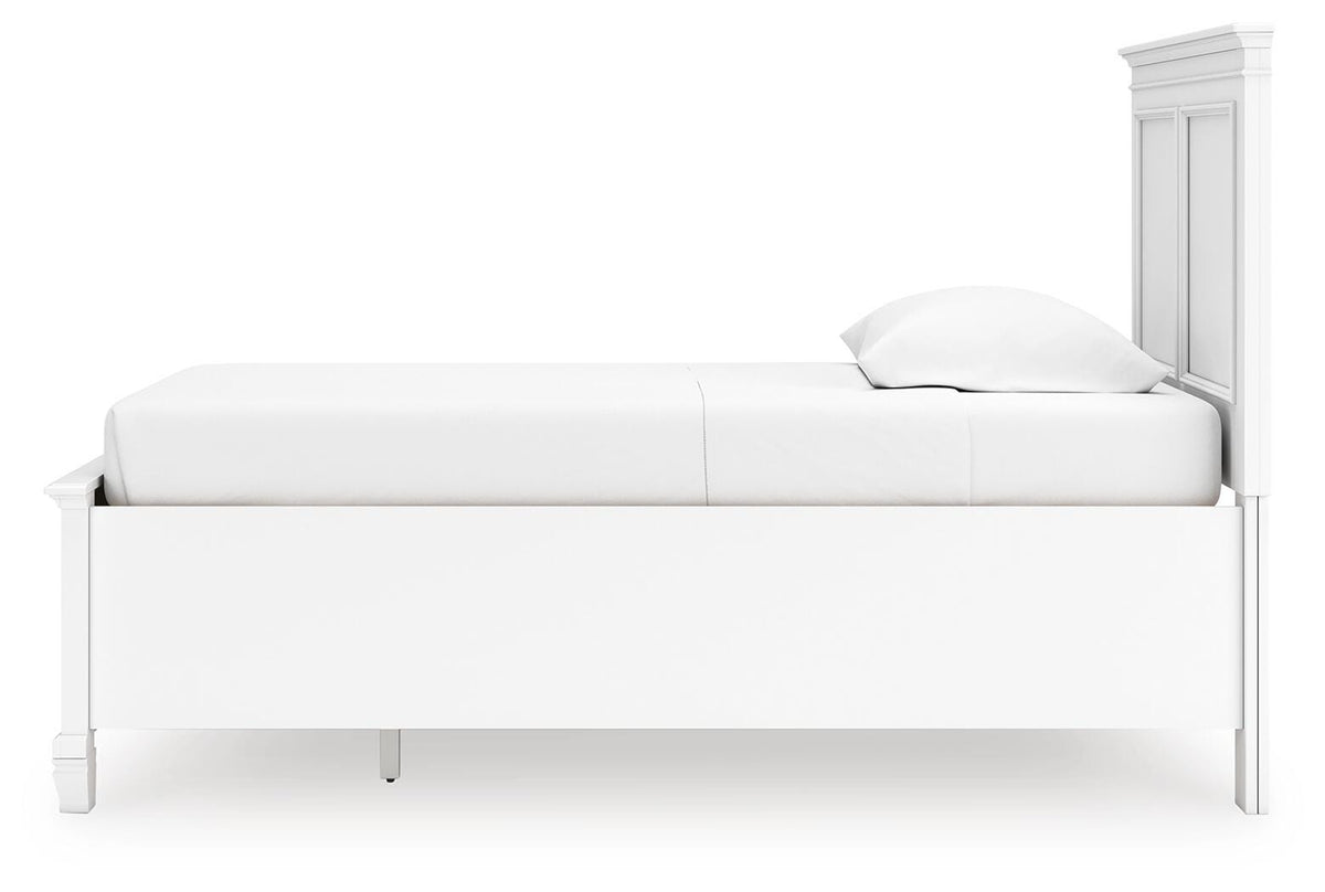 Fortman Panel Storage Bed (Youth) - White  (B680-SI) - Image 8