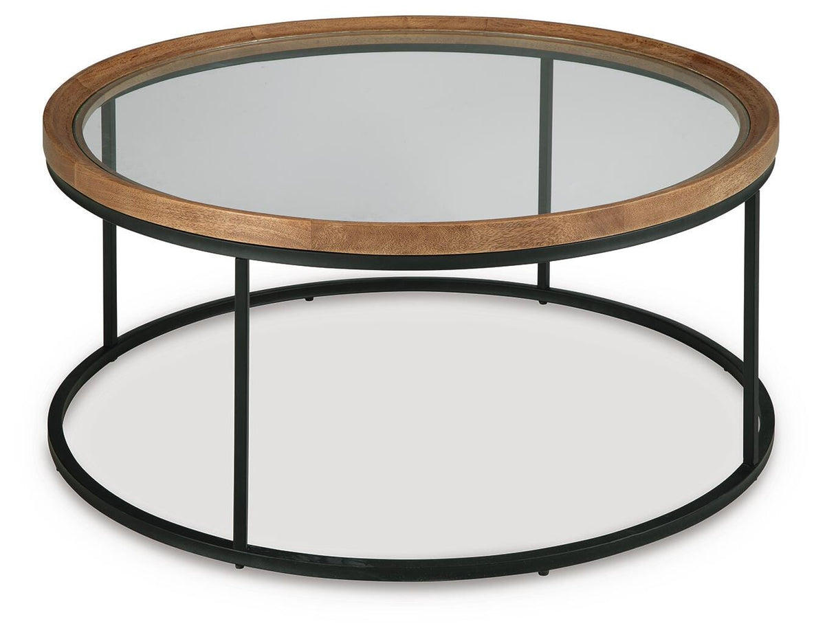 Noraluna Coffee Table - Medium Brown  (T502-SI) - Image 4