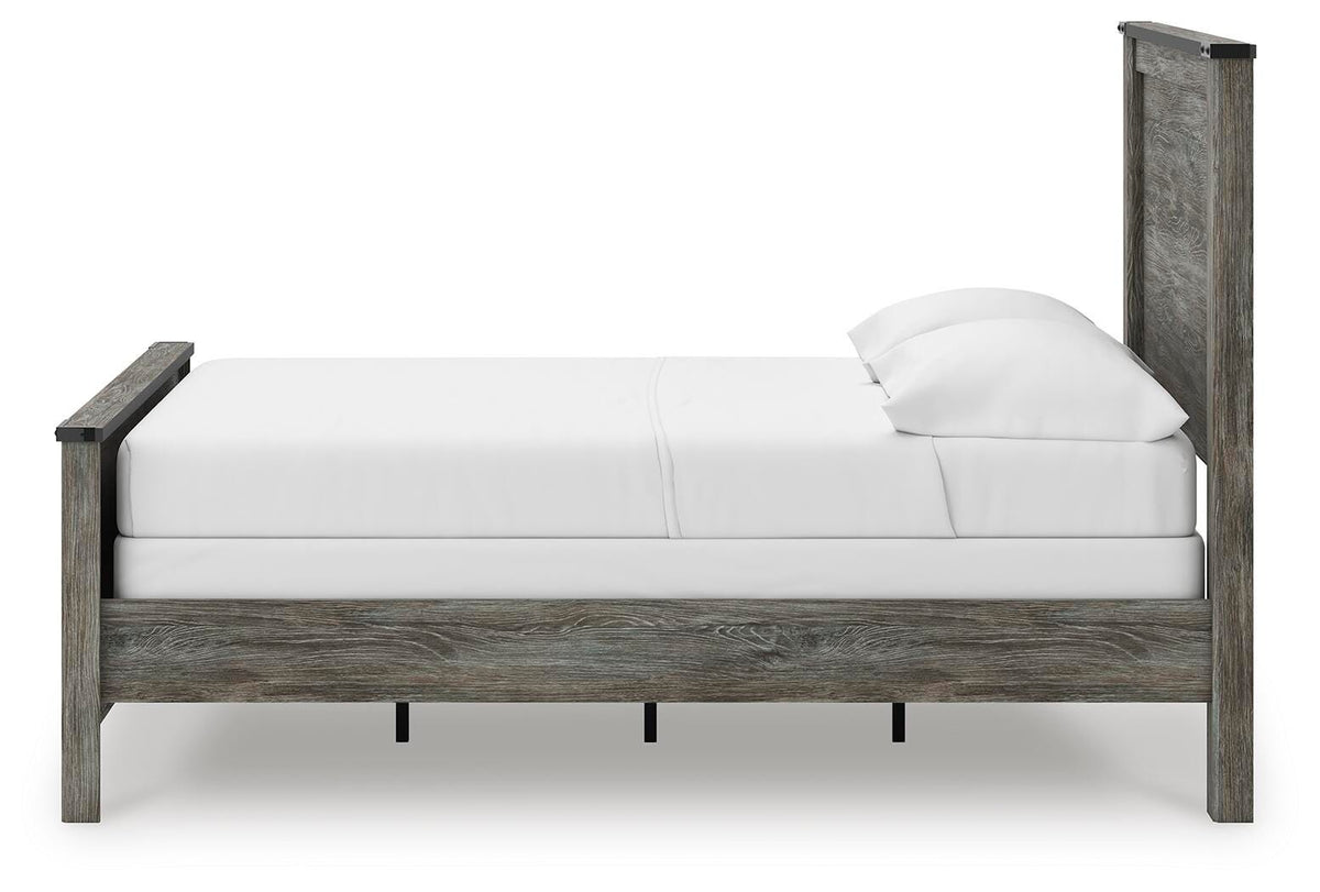 Frandern Panel Bed, Dresser and Mirror (B4480-SI) - Image 14