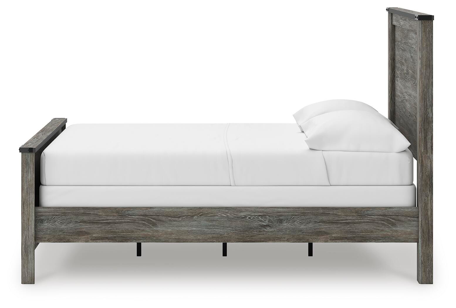 Frandern Panel Bed, Dresser and Mirror (B4480-SI) - Image 14