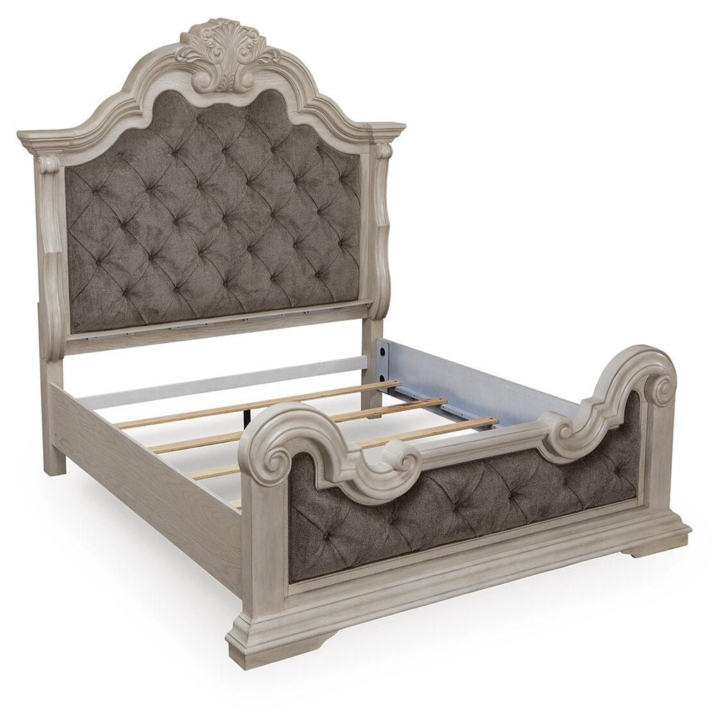 Bruchandi California King Upholstered Panel Bed (PCB948-SI) - Image 3