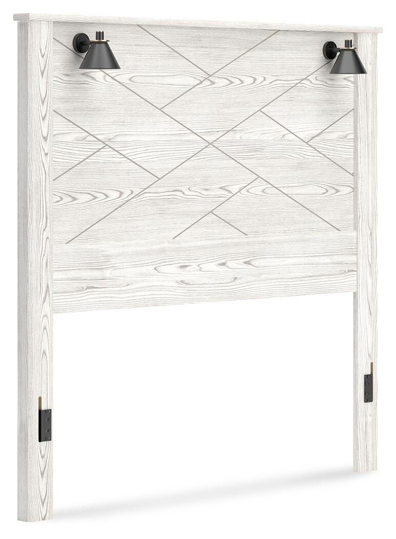 Gerridan Panel Headboard - White  (B1190-SI)