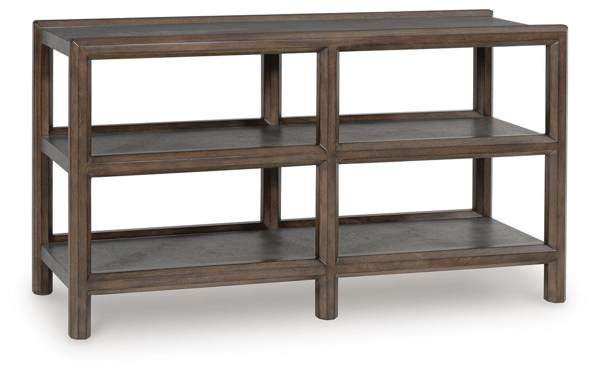 Kallenny Sofa Table - Brown/Gray  (T669-SI)