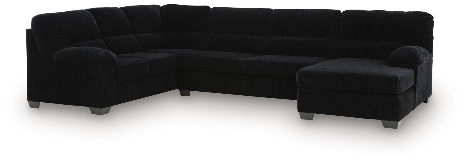 SimpleJoy 3-Piece Sectional with Chaise (24204-SI)