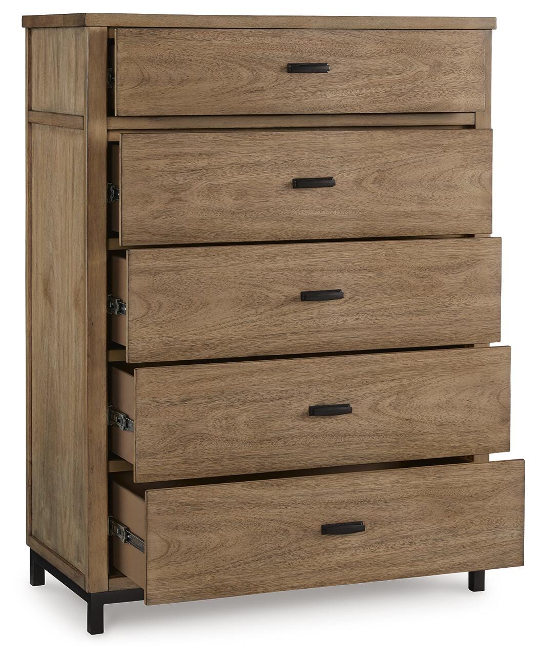 Tomtyn Chest of Drawers - Light Brown  (B622-SI) - Image 2