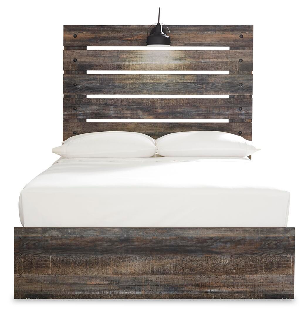 Drystan Panel Bed with 2 Storage Drawers (Youth) - Multi  (B211-SI) - Image 3