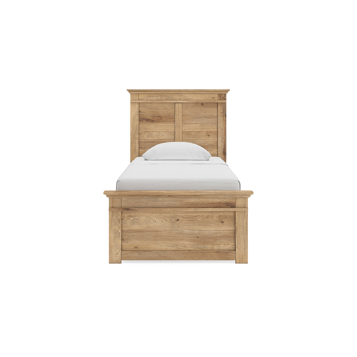 Makidern Twin Panel Bed, Dresser and Mirror (PCB1170-SI) - Image 9