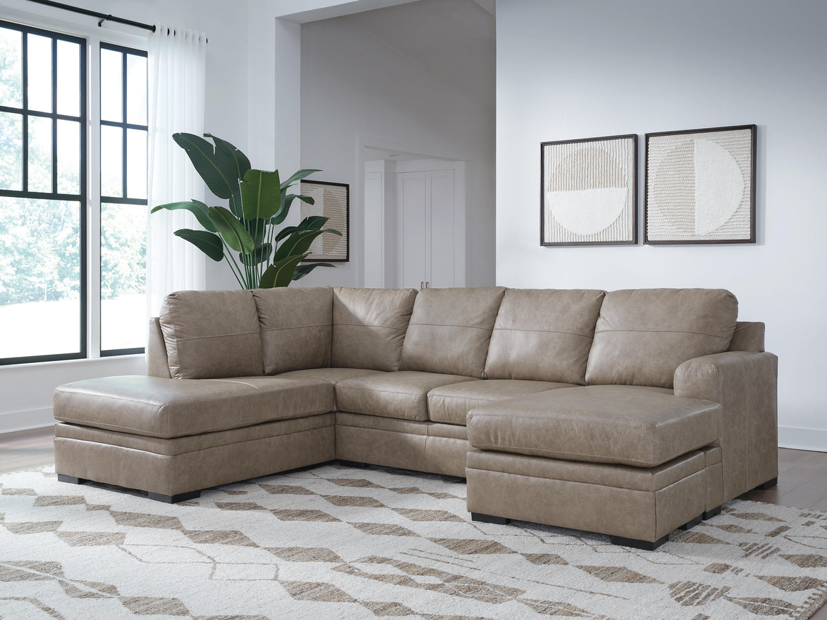 Amuleto 2-Piece Sectional with Chaise (22405-SI) - Image 2