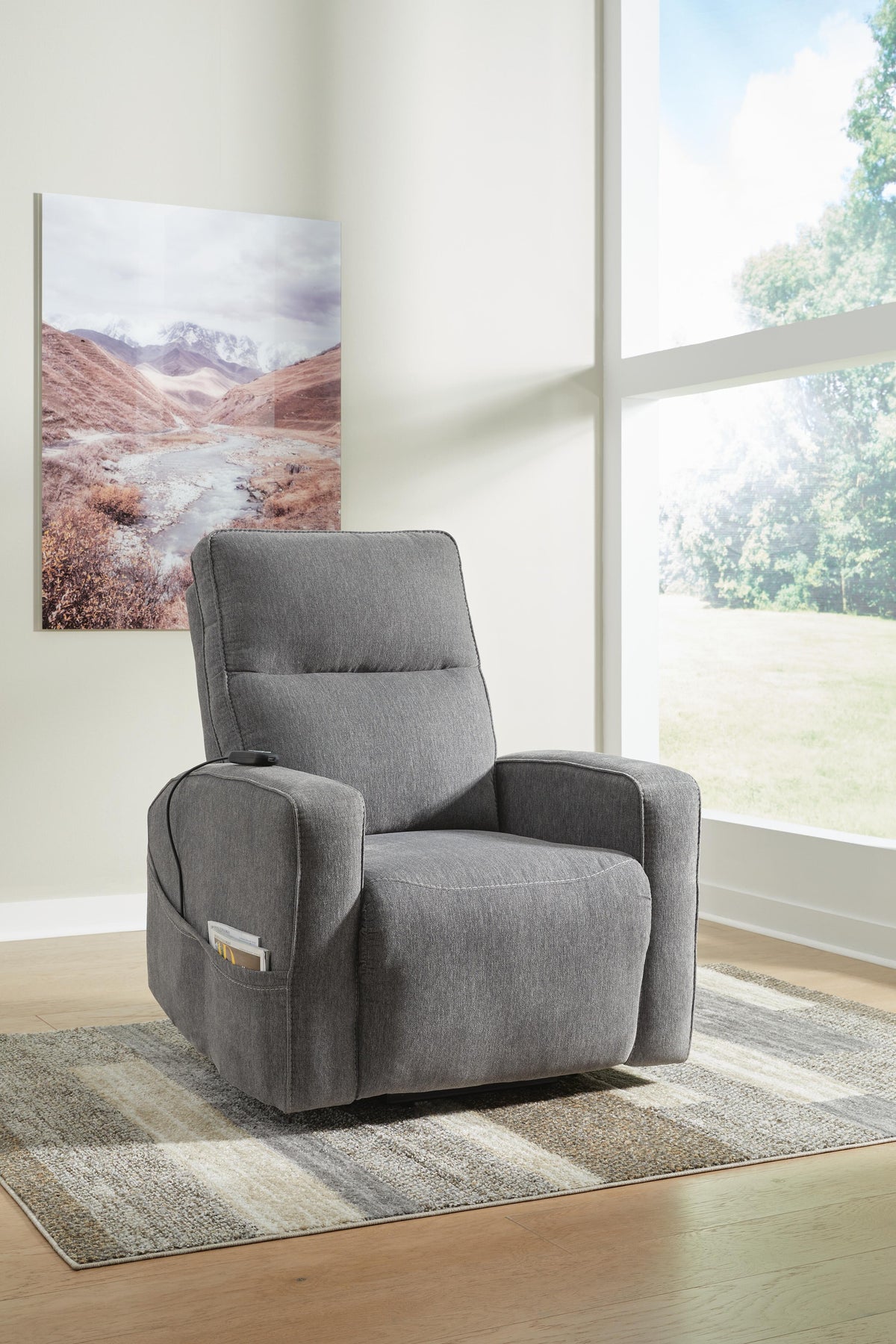 Starganza Power Lift Recliner (93704-SI) - Image 8