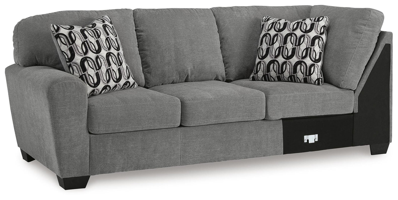 Birkdale Court Left-Arm Facing Sofa with Corner Wedge (32402-SI) - Image 10