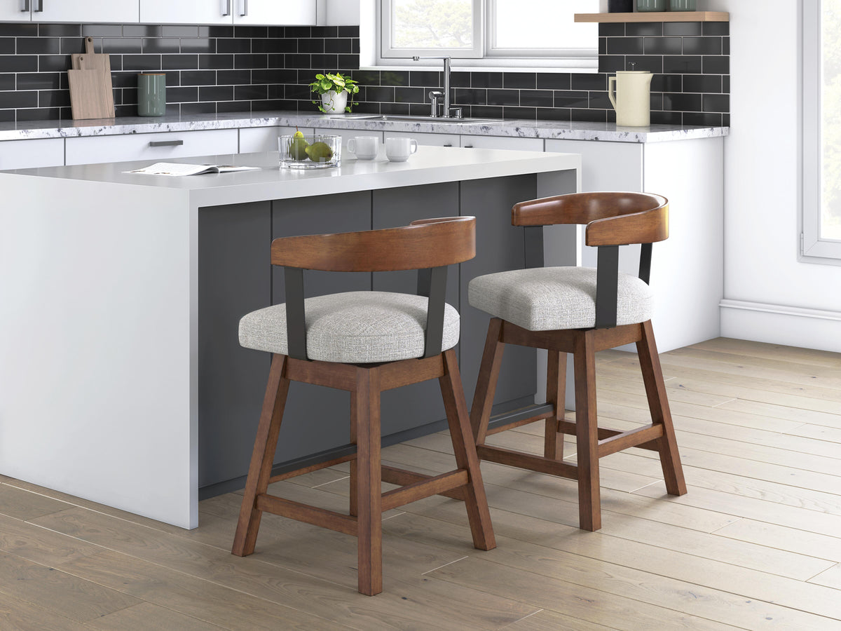 Ralene Counter Height Barstool (Set of 2) (D594-SI) - Image 7