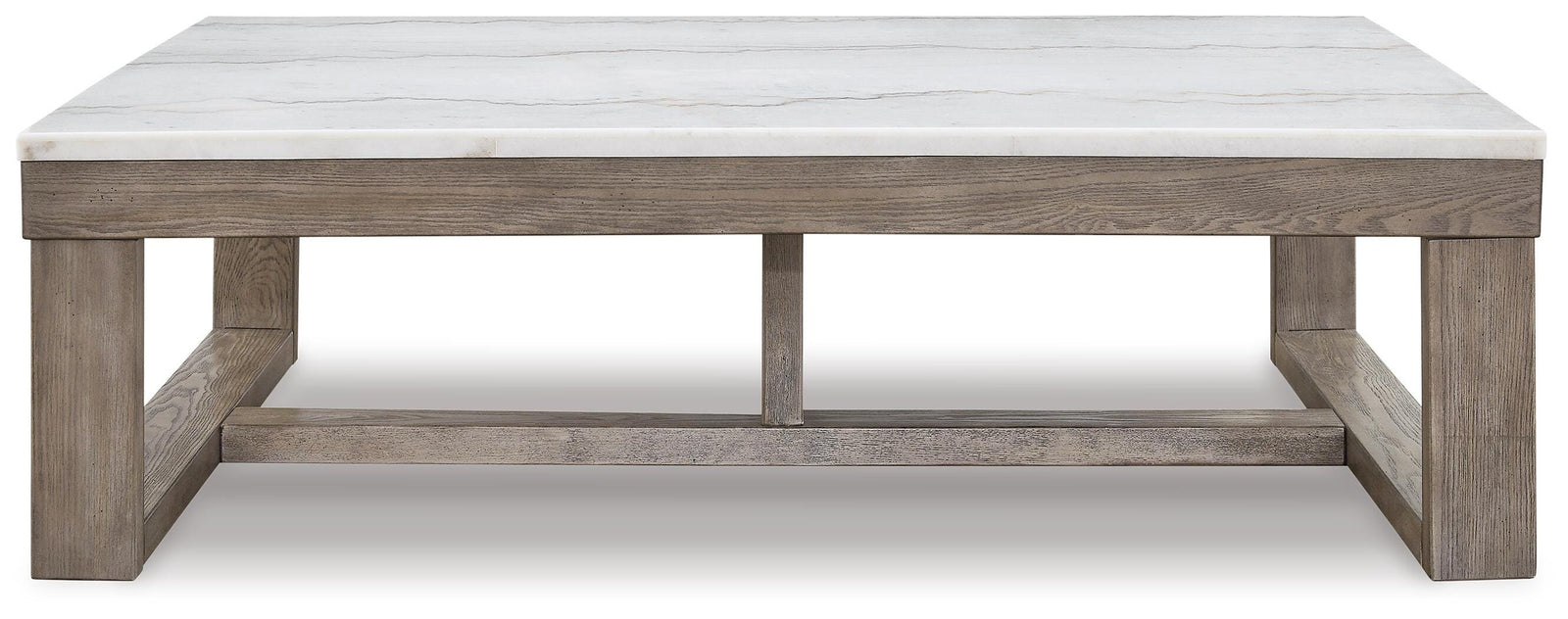 Loyaska Coffee Table and 2 End Tables - Brown/Ivory  (T789-SI) - Image 4