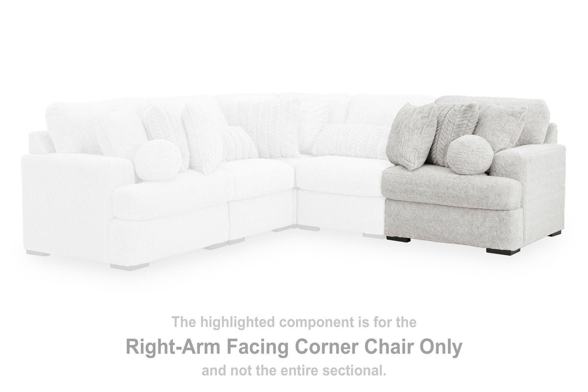 Cuddle Plush Oversized Armless Chaise (PC59106-SI) - Image 22