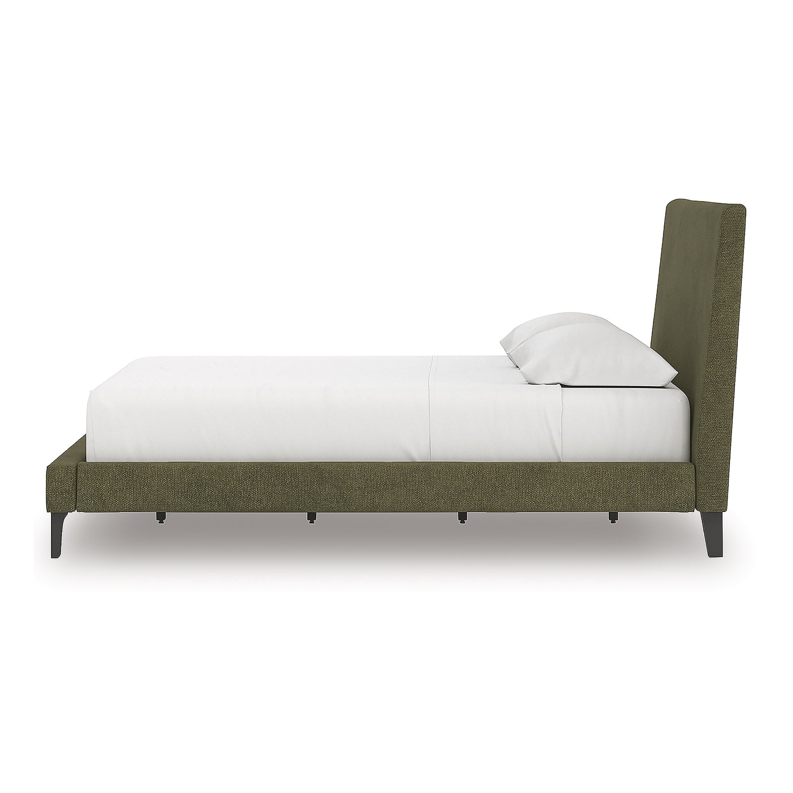 Chirason Queen Upholstered Bed with Roll Slats (PCB3367-SI) - Image 7